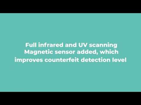 Billcon DL-2000 Premium Currency Discriminator & Mixed Denomination Counter